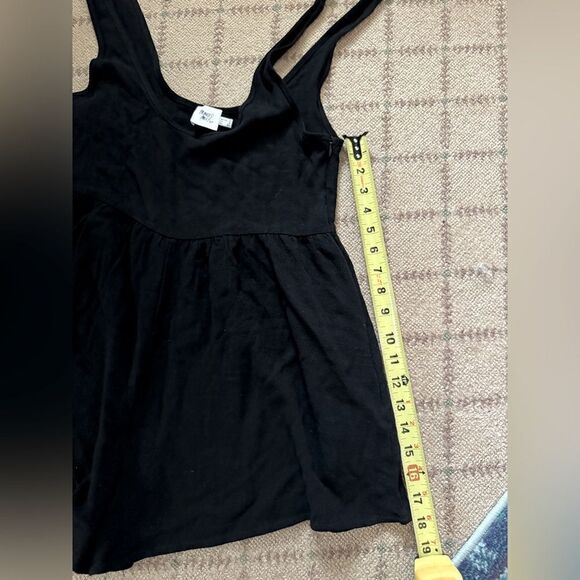 Princess Polly black cotton linen blend one piece flowy boho romper 2 - Picture 5 of 9